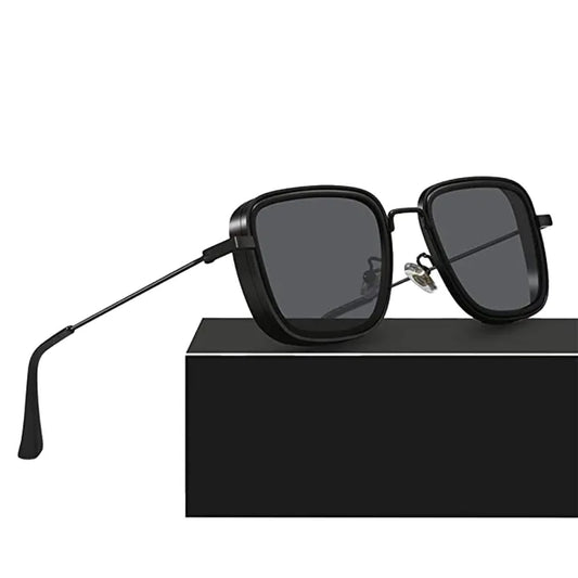 Black Frame Black Lens Uv400+ Sunglasses