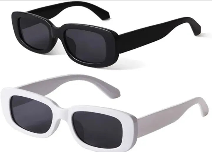 Rectangular Sunglasses - Vintage Rectangle Sunglasses for Men and Women