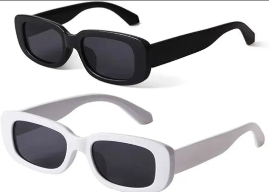 Rectangular Sunglasses - Vintage Rectangle Sunglasses for Men and Women