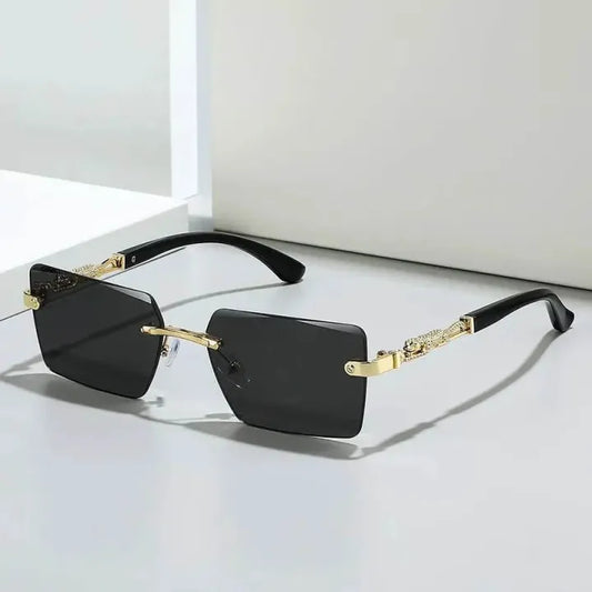 New Fashion Rimless Square Sunglasses