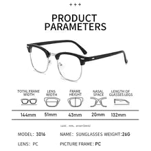 Men Retro Anti-blue Light Glasses