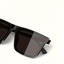 1pc Men'S Simple Black Square Fashion Glasses