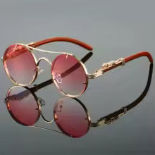 KAMMPT Vintage Round Sunglasses