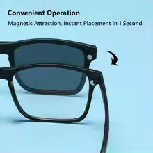 SunGlasses - Cycling/Driving Polarized Magnetic Clip On Sunglasses UV400 Protection