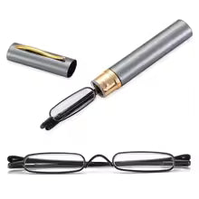 eyeglasses - Elegant Reading Glasses Metal Frame Ultra-thin Men Women Reading Glasses