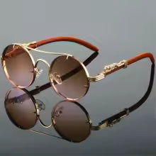 KAMMPT Vintage Round Sunglasses