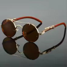 KAMMPT Vintage Round Sunglasses