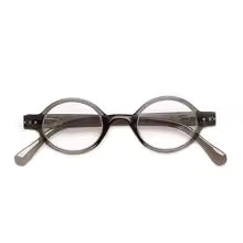 Blue Frame Retro Smart Reading Glasses