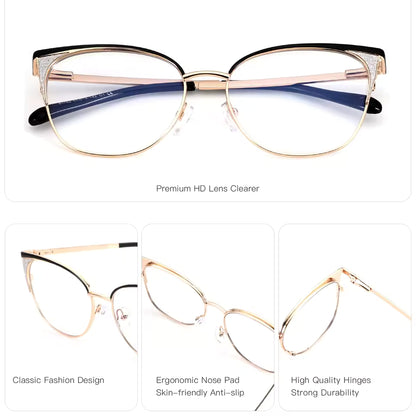 BLUEMOKY M Size Popular Metal Cat Eye