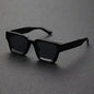 1PC Unisex Plastic Fashion Square Frame Sunglasses