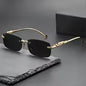 Perfect Fashion Leopard Decor Unframed Men's and Women's Sports Glasses