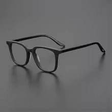 ashion Vintage Frosted Square Optical Glasses