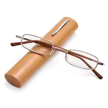 eyeglasses - Elegant Reading Glasses Metal Frame Ultra-thin Men Women Reading Glasses
