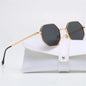 Trendy Metal Frame Sunglasses